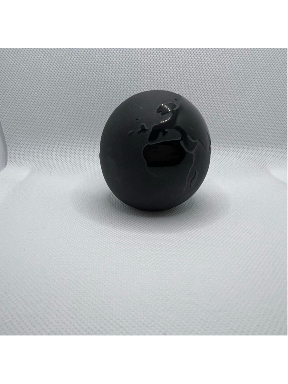 Black Globe Sculpture One Size Unbranded